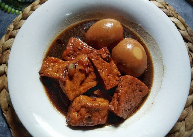 Resep Semur Telur Tahu Sutra Oleh Farhah Cookpad