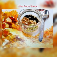 Dry fruits Oatmeal A picture of Dry fruits Oatmeal.
