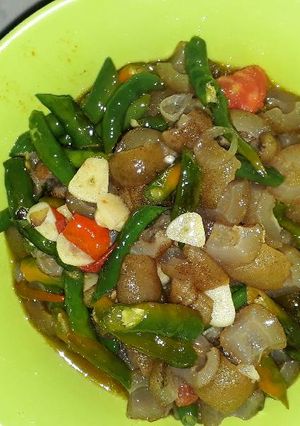 Foto resep Kikil cabe hijau