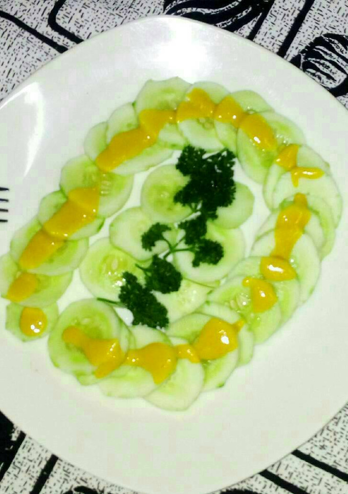 A picture of Cucumber salad.