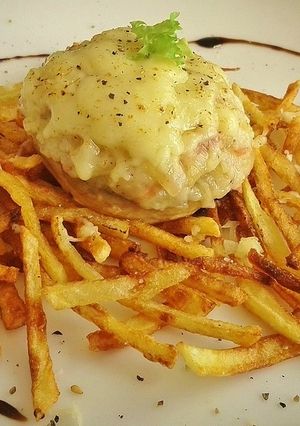 Una foto de Champiñones rellenos