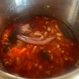 Judías blancas con compango y picadillo en Instant pot