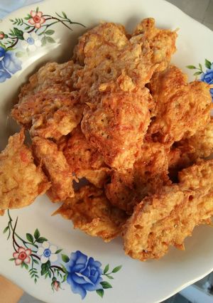 Foto resep Perkedel teri nasi basah