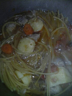 Una foto de Estofado con fideos