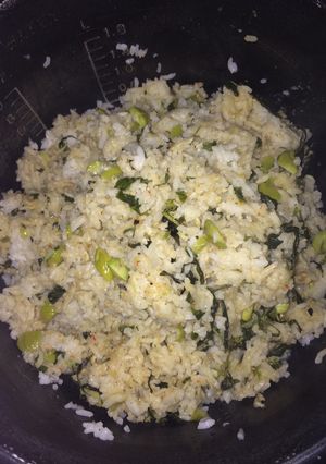 Foto resep Nasi teri pete kemangi pedas