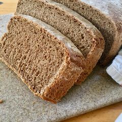 Sourdough Wholemeal Loaf 🍞🐾 A picture of Sourdough Wholemeal Loaf 🍞🐾.