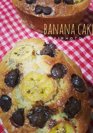 Foto resep Banana  cake