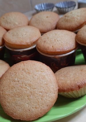 Foto resep Cup cake vanila sederhana