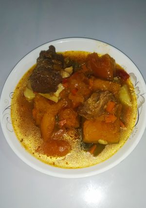 Una foto de Estofado de cogote vacuno