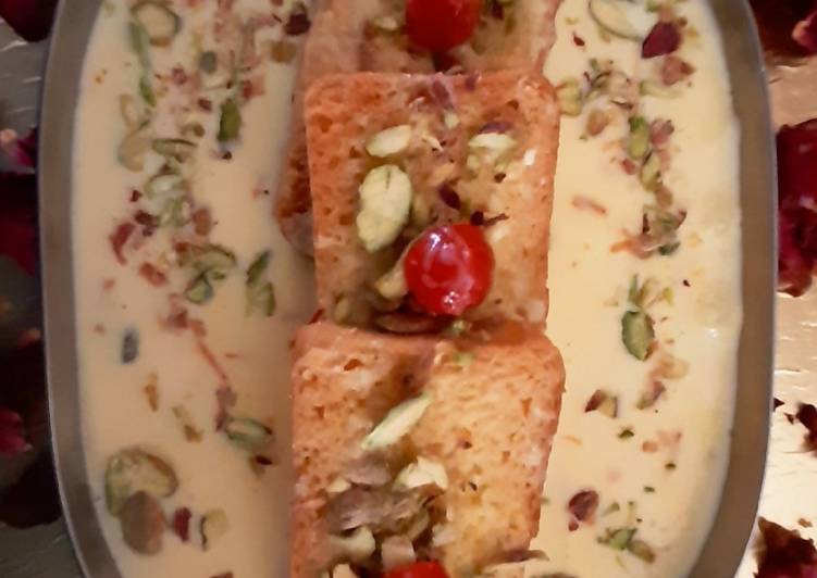 Colorful Shahi Tukda