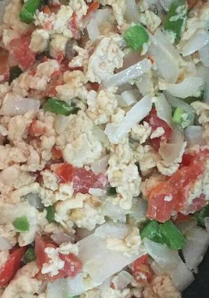 A picture of Spanish Omelette.