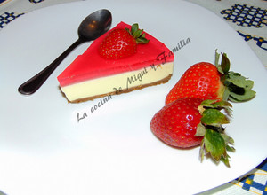 Una foto de Tarta de queso Philadelphia ligth