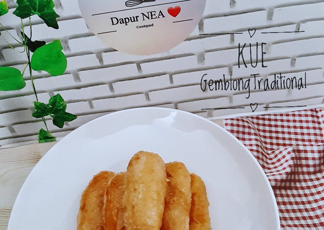 Kue Gemblong Traditional