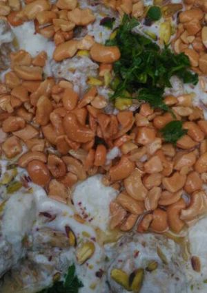 صورة لوصفة فتة لحمة موزات