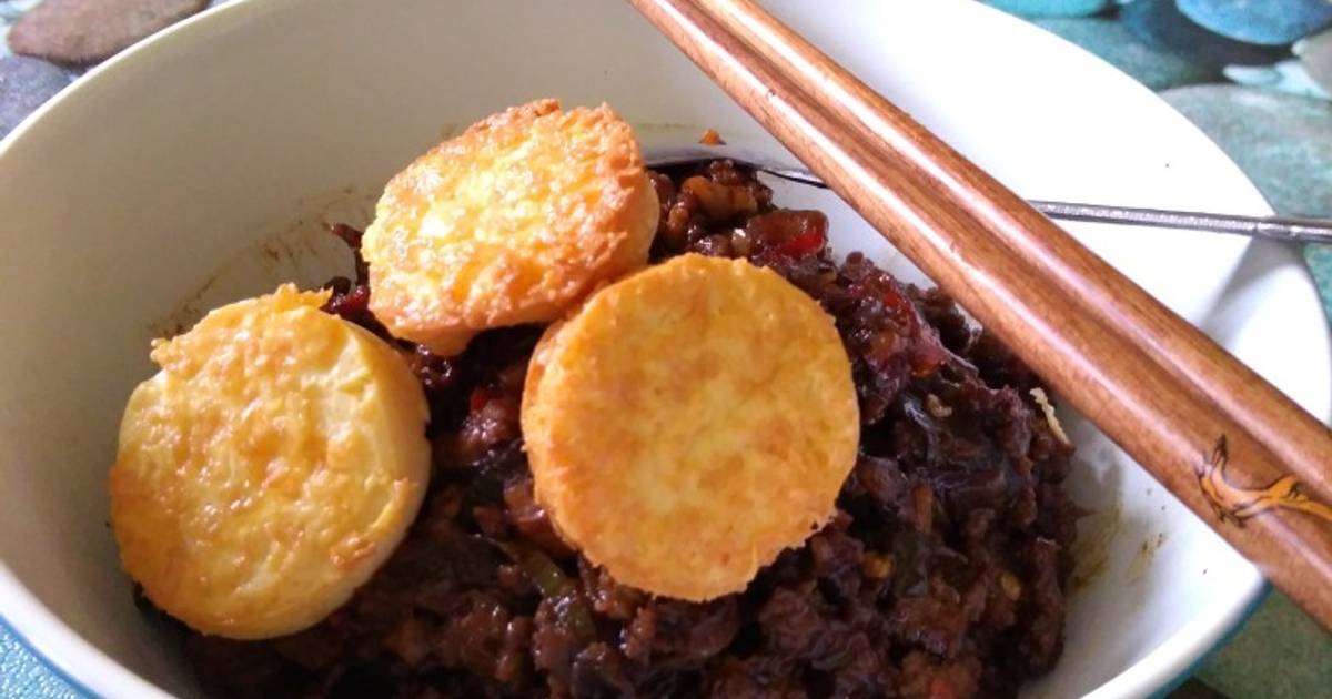 Resep Rice Beef Bowl ala Yoshinoya proses cepat dijamin laku oleh Mecca