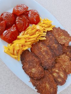 عکسی از دستور کتلت سویا