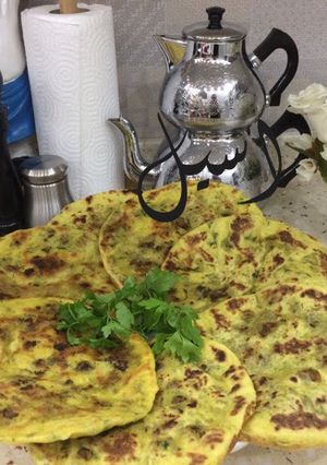 صورة لوصفة خبز عروك عراقي محشي لحم
