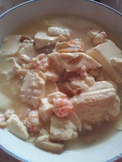 甜蝦刺身豆腐鍋 的食譜成品照片