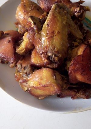 A picture of Fried chicken.