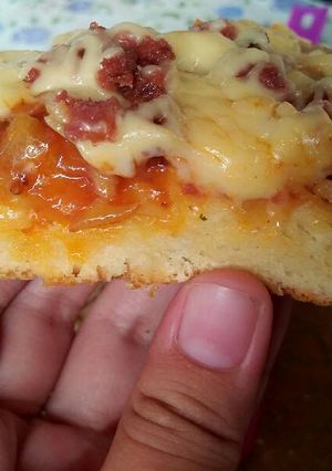 Foto resep Pizza simple 🍕 (teflon)