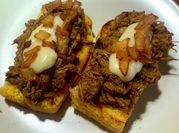 Una foto de costilla de aguja