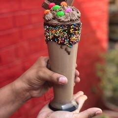 Loaded shake/ Chocolate Milk shake A picture of Loaded shake/ Chocolate Milk shake.