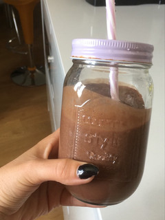 Una foto de Batido chocolate fit