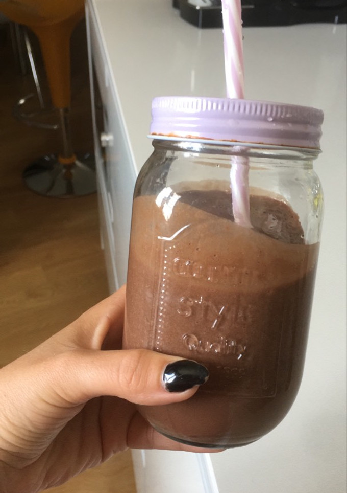 Una foto de Batido chocolate fit