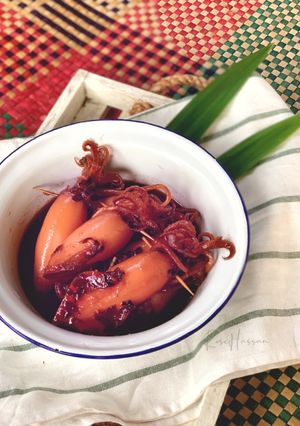 Gambar Ketupat Sotong Kelantan Style