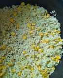 Arroz verde (poblano)