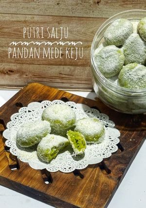 Foto resep Putri Salju Pandan Mede Keju