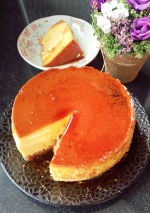 Foto resep Caramel Custard Cake