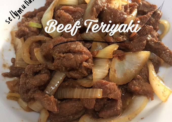Beef teriyaki ala hokben dan tora-tora (daging teriyaki)