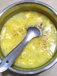簡單清冰箱の玉米濃湯 的食譜成品照片