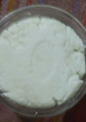 A picture of Cheese (homemade).