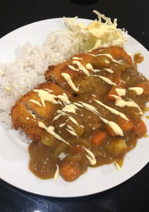 Foto resep Chicken katsu curry
