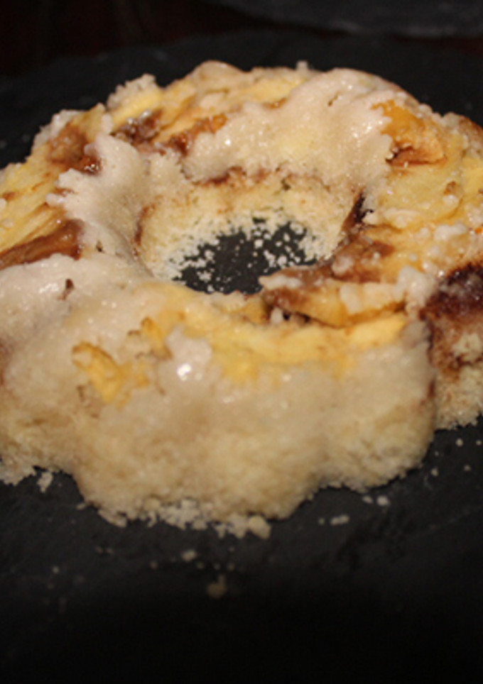 Una foto de Rosca apple crumble