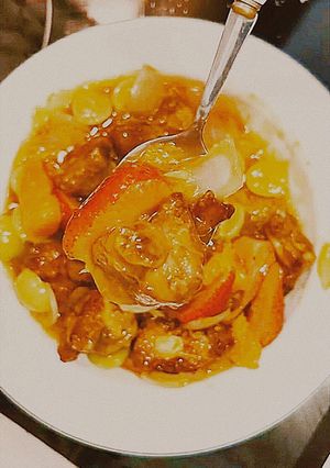 Hình của món Sườn xào chua ngọt (phiên bản sáng tạo).