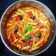 One pot pasta boeuf/tomate..