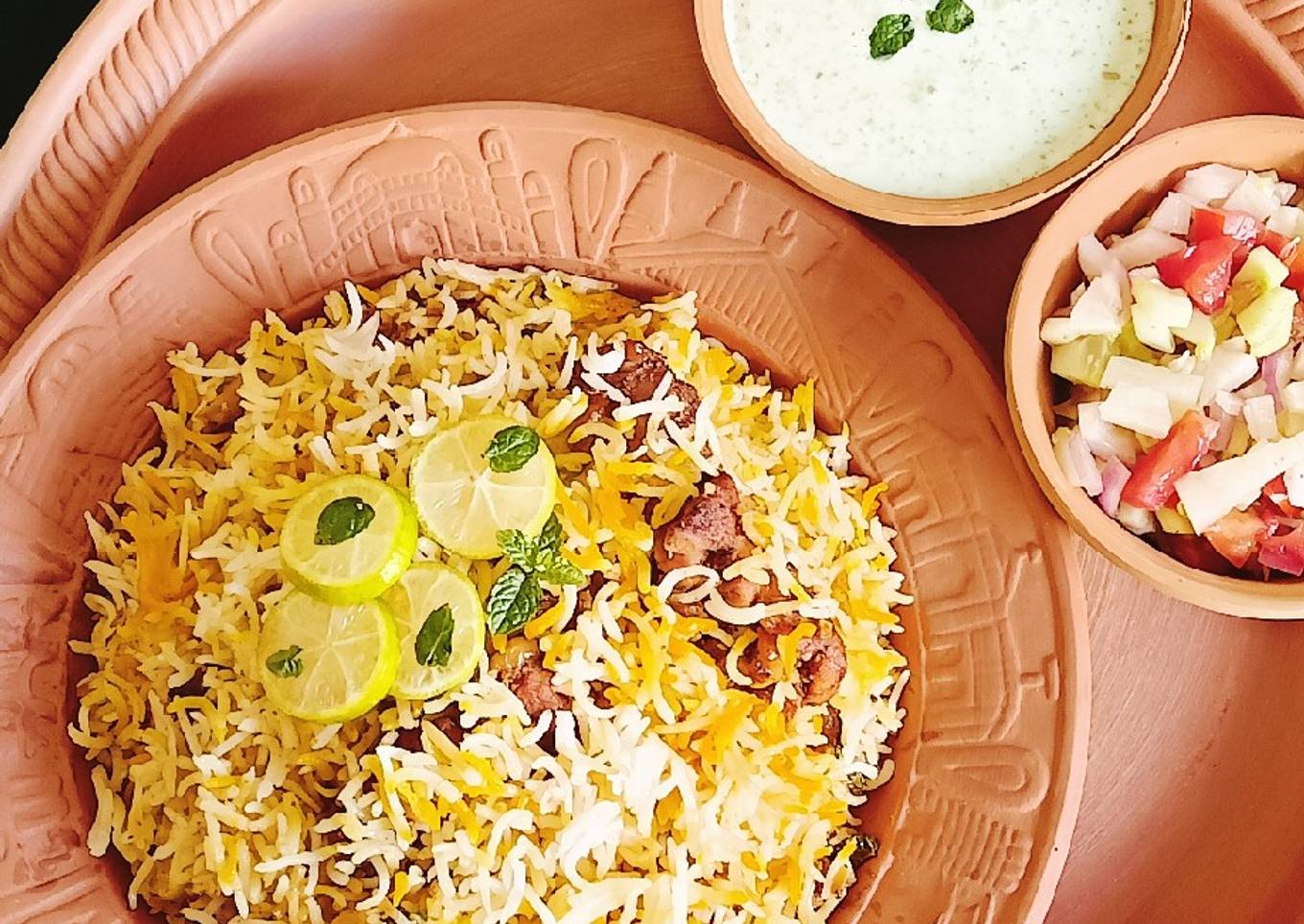 Fried Chicken Tikka Biryani 🍢🍢