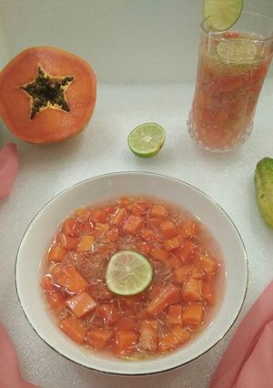 Foto resep Es Pepaya Timun