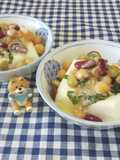 Easy Chilled Tofu with Mixed Beans