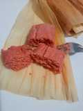 Tamales de fresa 🍓 paso a paso