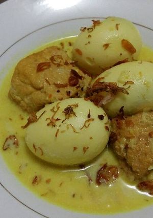 Foto resep Opor Tahu Telur