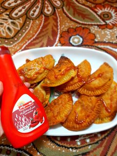عکسی از دستور پیراشکی مرغ و قارچ
