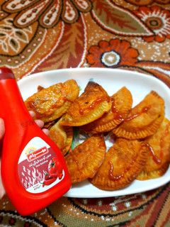 عکسی از دستور پیراشکی مرغ و قارچ