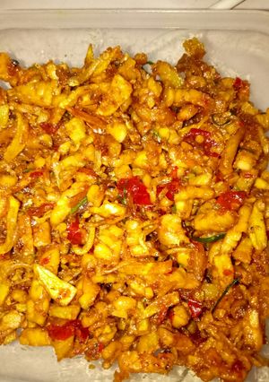 Foto resep Orek tempe kentang teri