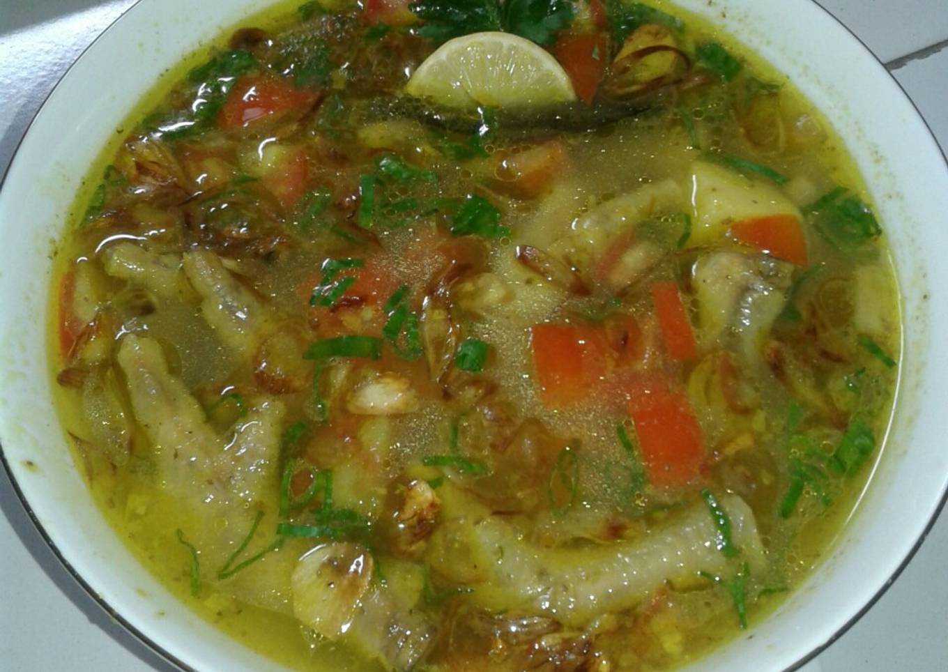 Sop ceker ayam