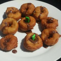A picture of Chocolate doughnut.