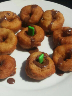 A picture of Chocolate doughnut.